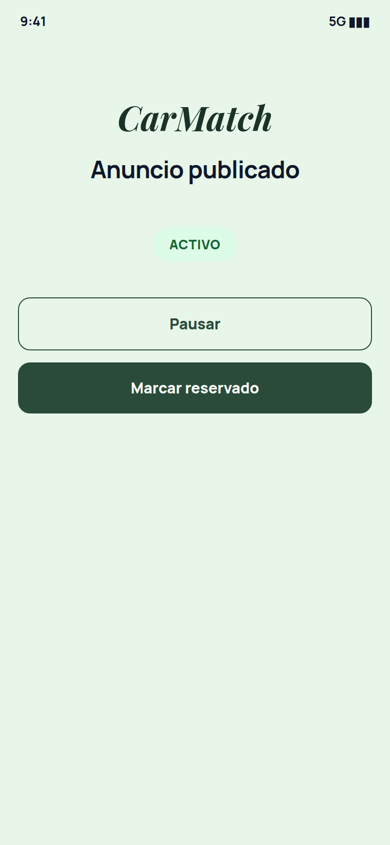 Anuncio activo